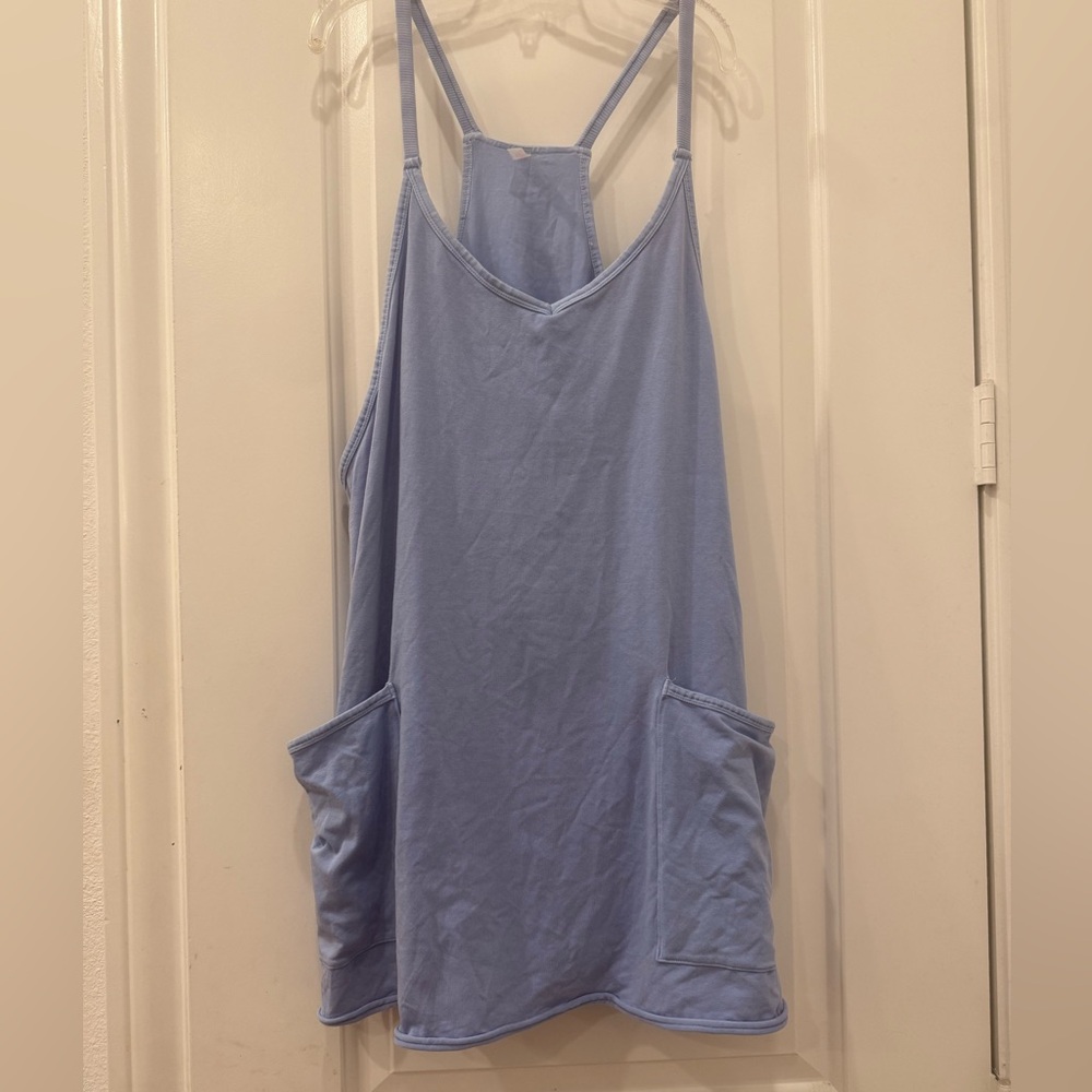 Free People Movement Hot Shot Mini Dress, blue - Picture 4 of 7